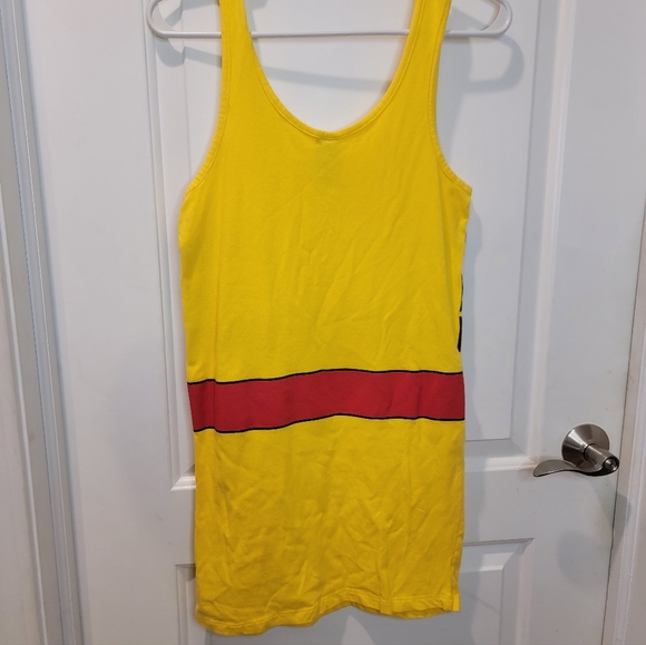 Marvel Wolverine Licensed Costume Tank Dress Bodycon Juniors Size Large - Picture 5 of 5